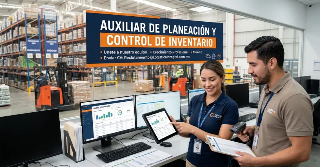 Auxiliar de Planeación y Control de Inventario